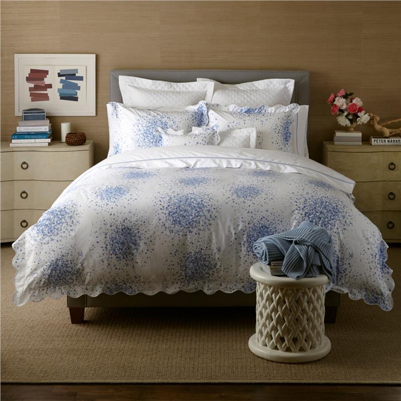 Poppy Azure Duvet Cover By Lulu Dk Matouk