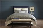 Biagio blue duvet cover linen