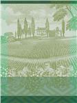 Vignoble tea towels green