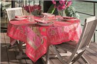 Rialto fuchsia tablecloth