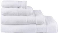 caresse bath towels white