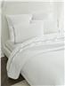 Sampietrini white quilt by SFERRA