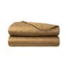 Triomphe bronze Quilted Coverlet by Yves Delorme