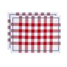 Bistrot Francais red Tablecloth by Le Jacquard Francais