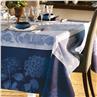 Hortensias Blue Table Linens by Garnier Thiebaut