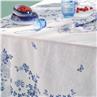 Voliere bleu Table Linens by Garnier Thiebaut