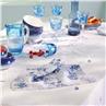 Voliere bleu Table Linens by Garnier Thiebaut