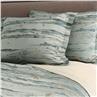 Serenity blue Queen duvet cover and Shams