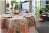 Corail red Table linens by Beauville