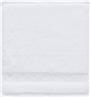 Caresse White or Ivory bath towels by Le Jacquard Francais