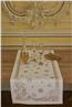 Haute Couture gold table runner 20x59 by Le Jacquard Francais