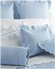 Diamond Pique coverlet and pillow shams