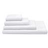 Lula Bath Linens in white by Le Jacquard Francais