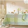 Mille Parfums verde coated Table Linens by Garnier Thiebaut