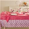 Mille Rosaces framboise Table Linens by Garnier Thiebaut