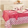 Mille Rosaces framboise Table Linens by Garnier Thiebaut