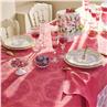 Mille Rosaces framboise Table Linens by Garnier Thiebaut