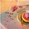 Mille Vagues exotique Coated Tablecloth by Garnier Thiebaut