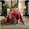 Lumières d etoiles red 69x149 Tablecloth Le Jacquard Francais