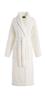 Caresse White or Ivory bath towels by Le Jacquard Francais