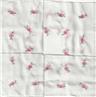 Rosebuds cotton handkerchief