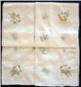 Rosebuds cotton handkerchief