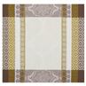 Bastide ivory 69x98 and 8 Napkins set on sale by Le Jacquard Francais