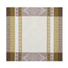 Bastide ivory 69x98 and 8 Napkins set on sale by Le Jacquard Francais