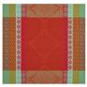 Bastide red pepper coated Placemat and Napkins by Le Jacquard Francais