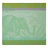 Sinharaja green 59 inches wide Table linens by Le Jacquard Francais