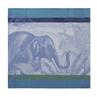 Sinharaja blue 69 wide Table Linens by Le Jacquard Francais