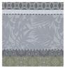 Bahia grey 69x126 coated cloth and/or 8 napkins Le Jacquard Francais sale