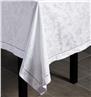 Acanthus White Tablecloth 70x180 by Sferra