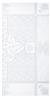 Siena white Tablecloth 69x149 by Le Jacquard Francais