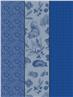 Dans les Bois blue Towels by Le Jacquard Francais