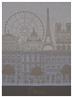 Paris Panorama French Tea Towel by Le Jacquard Francais