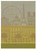 Paris Panorama French Tea Towel by Le Jacquard Francais